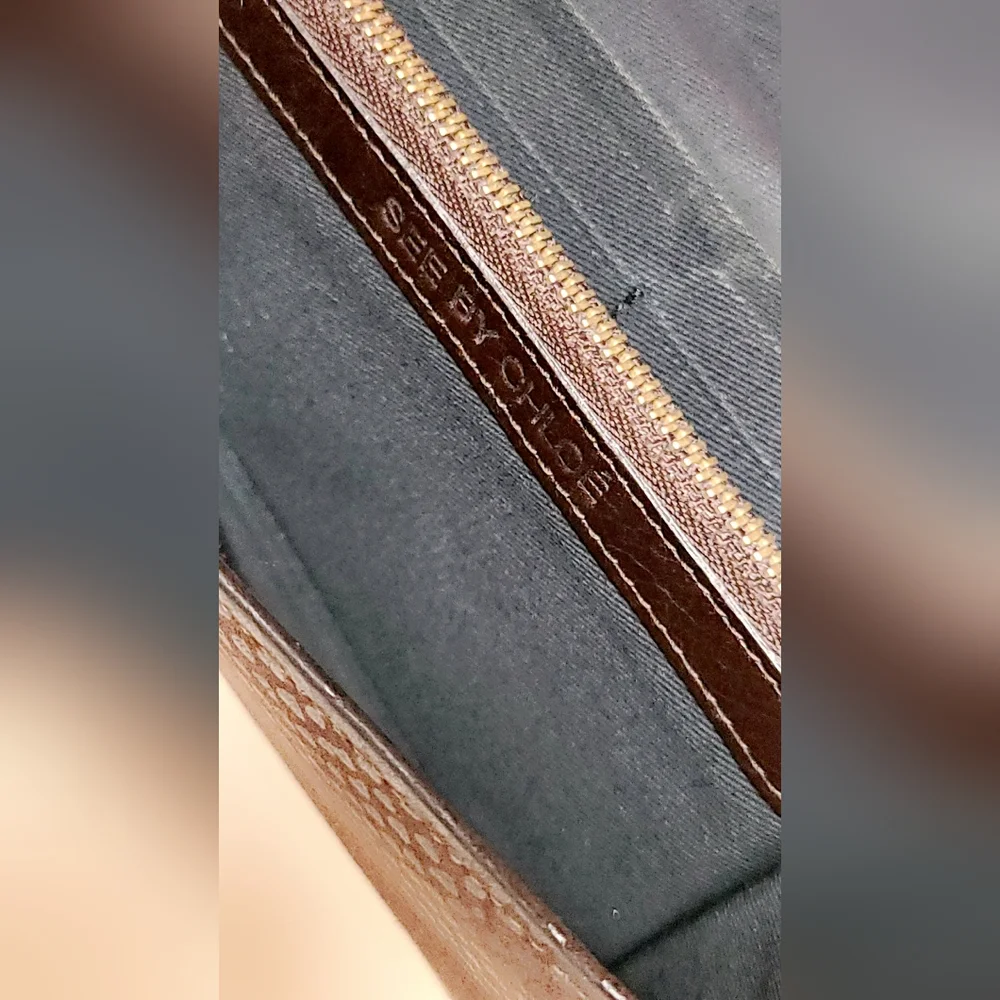 See By Chole🔥 Python Leather Wallet Rare - Picture 5 of 15